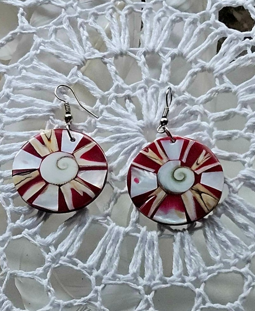 Pendientes Rueda de Nácar